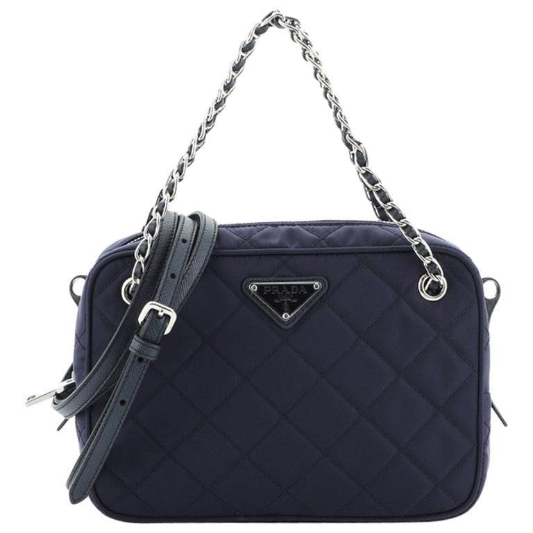 Prada Quilted Nylon Camera Bag Luxury Bags Wallets on