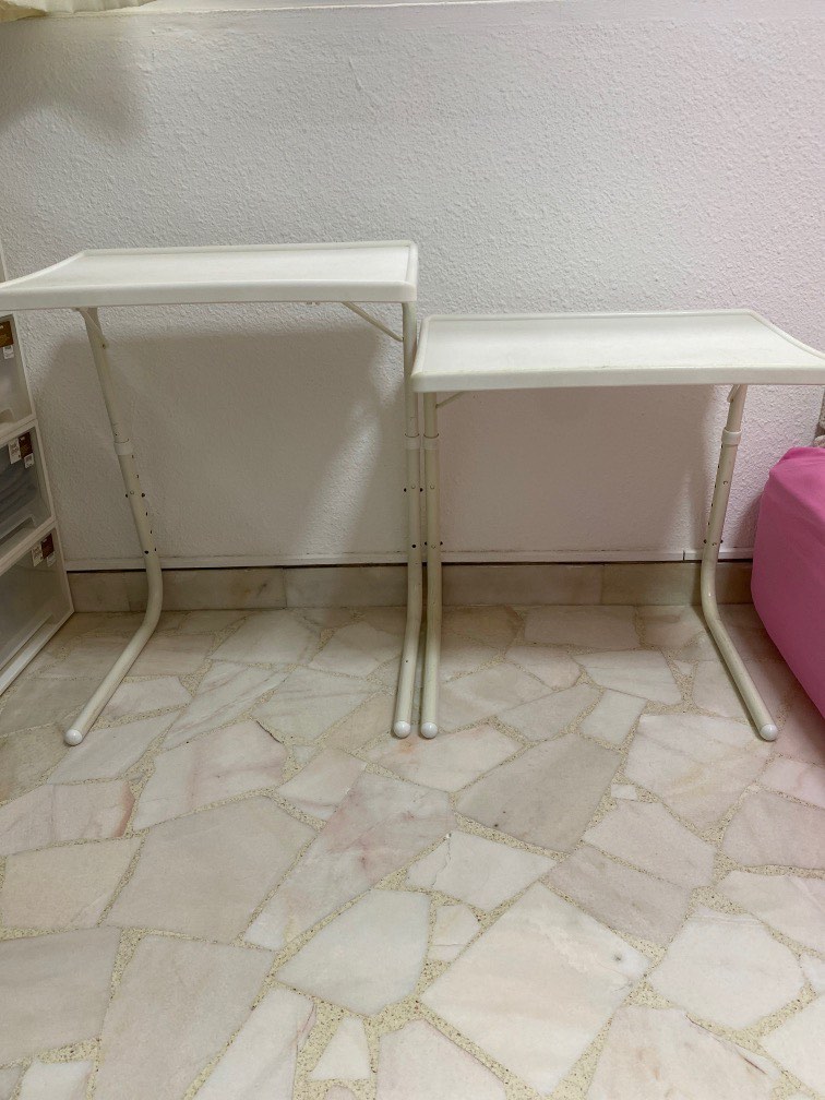 Adjustable Bedside table. Set of 2, Furniture & Home Living, Furniture, Tables & Sets on Carousell