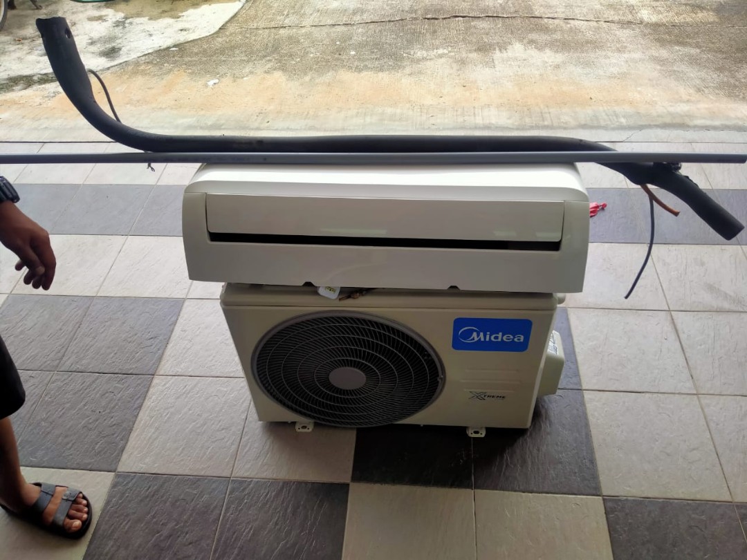 Air cond media 1hp, TV & Home Appliances, Air Conditioners & Heating on