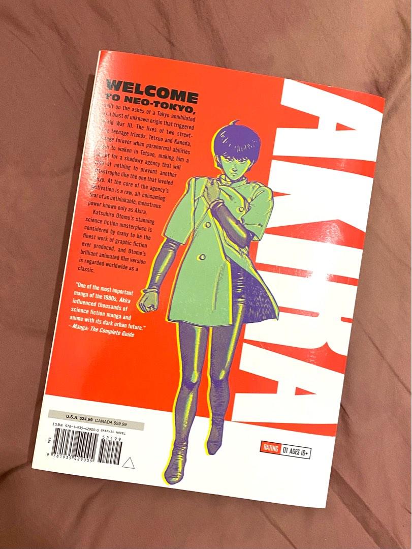 AKIRA Manga [ Full Set ] English, Hobbies & Toys, Books & Magazines ...