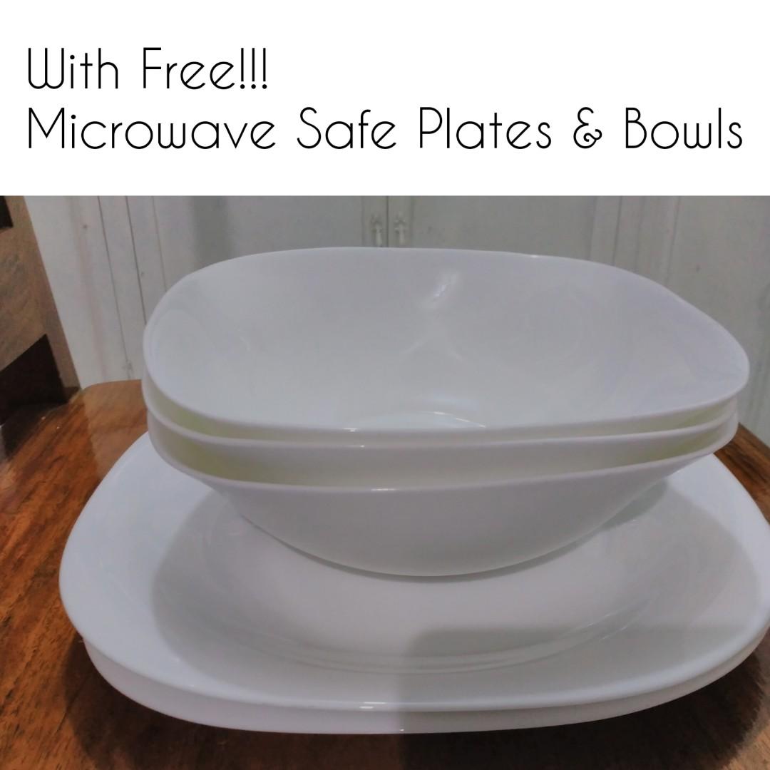 American Home Microwave Oven 28 liter with Free Microwave Safe Plates