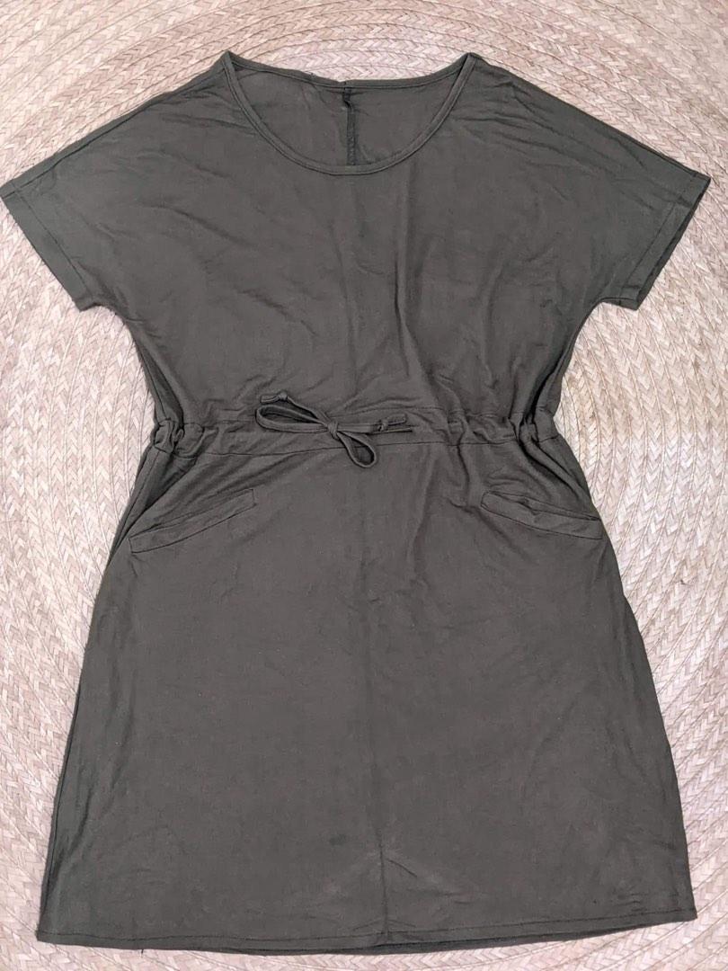 Army Green Dress, Women's Fashion, Dresses & Sets, Dresses on Carousell