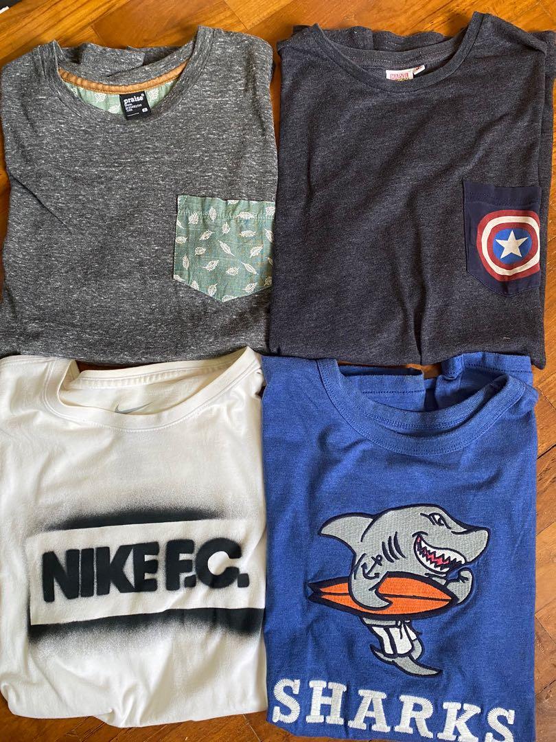 Assorted Tees Nike Gap Marvel Men s Fashion Tops Sets Tshirts Polo Shirts on Carousell