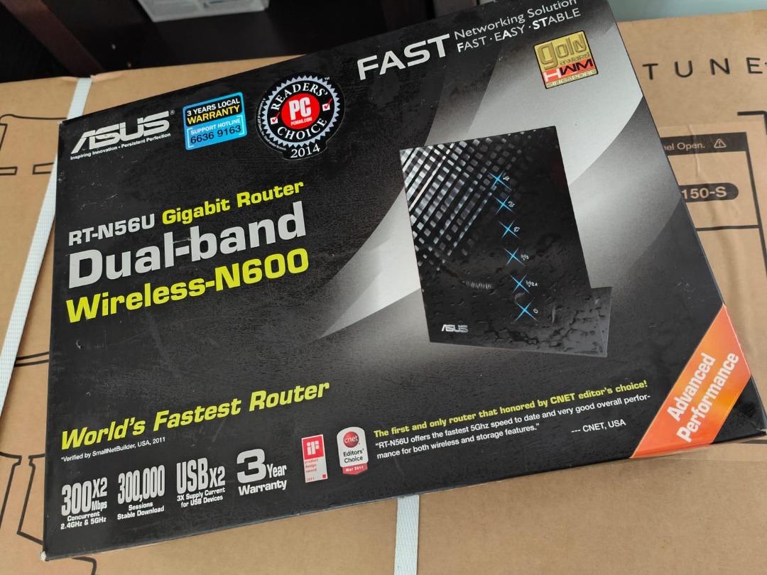 ASUS RT-N56U Gigabit Router, Computers & Tech, Parts & Accessories ...