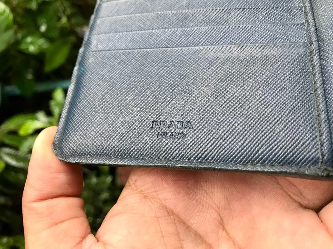 Prada Men's Saffiano Leather Bifold Wallet