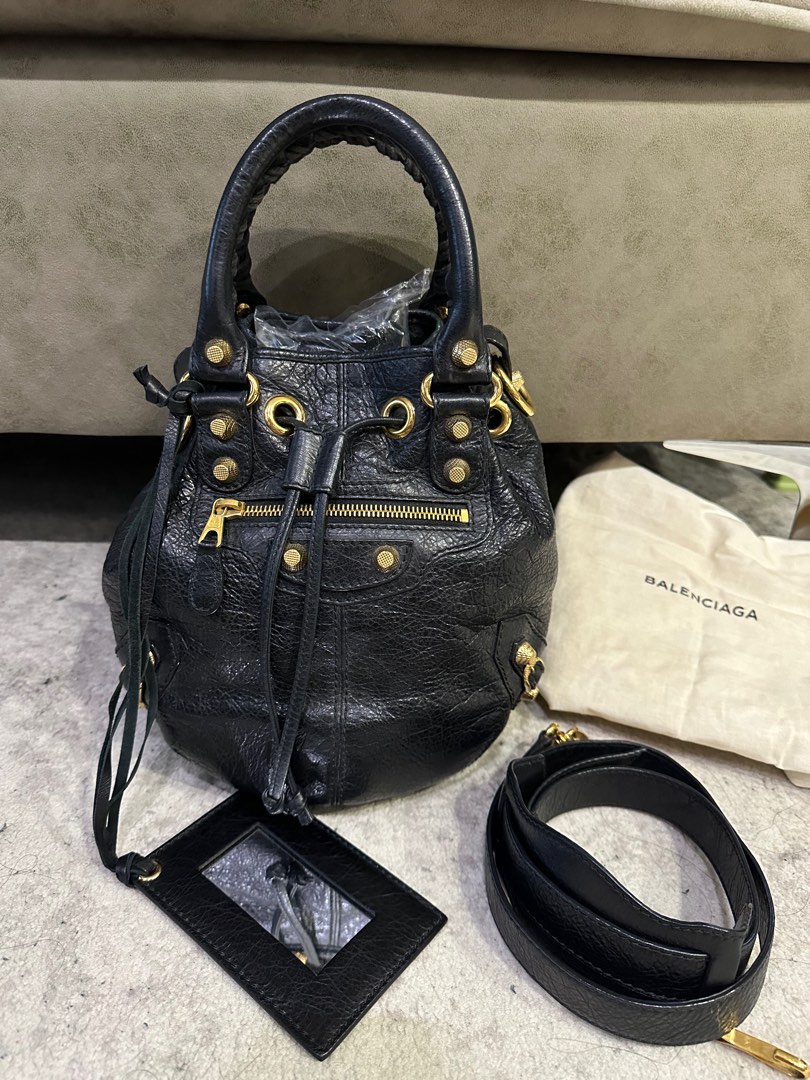 balenciaga pom pom bag
