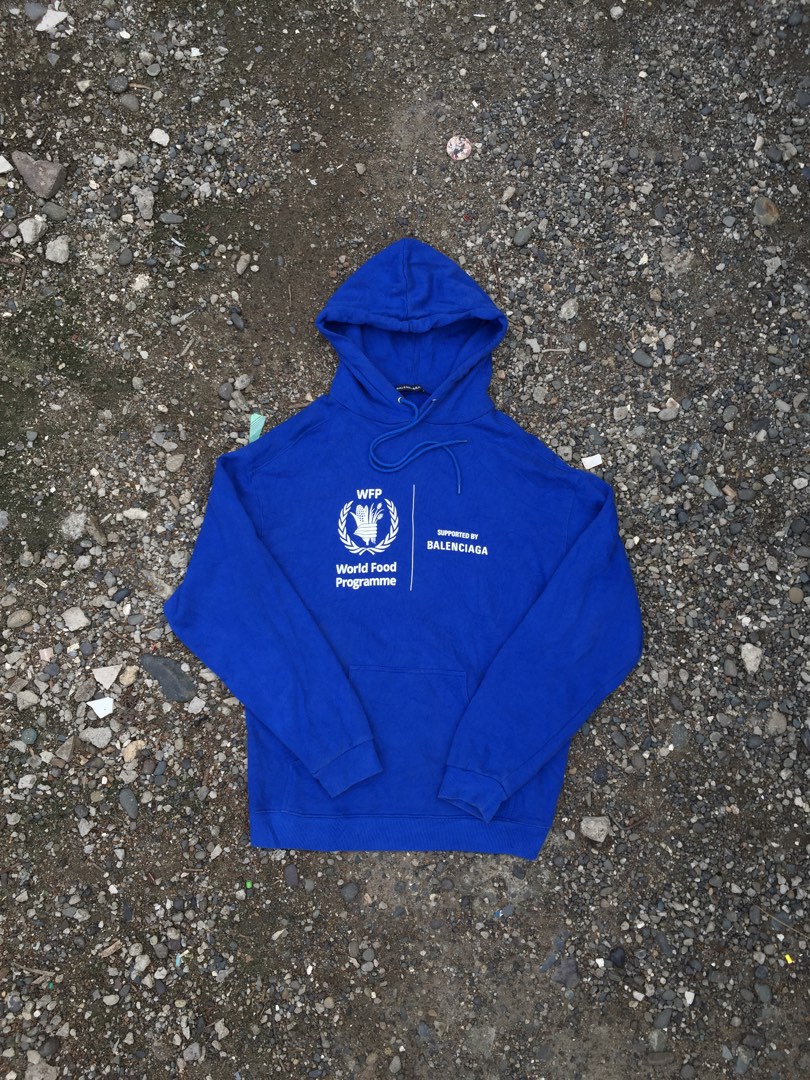Balenciaga wfp hoodie blue shop