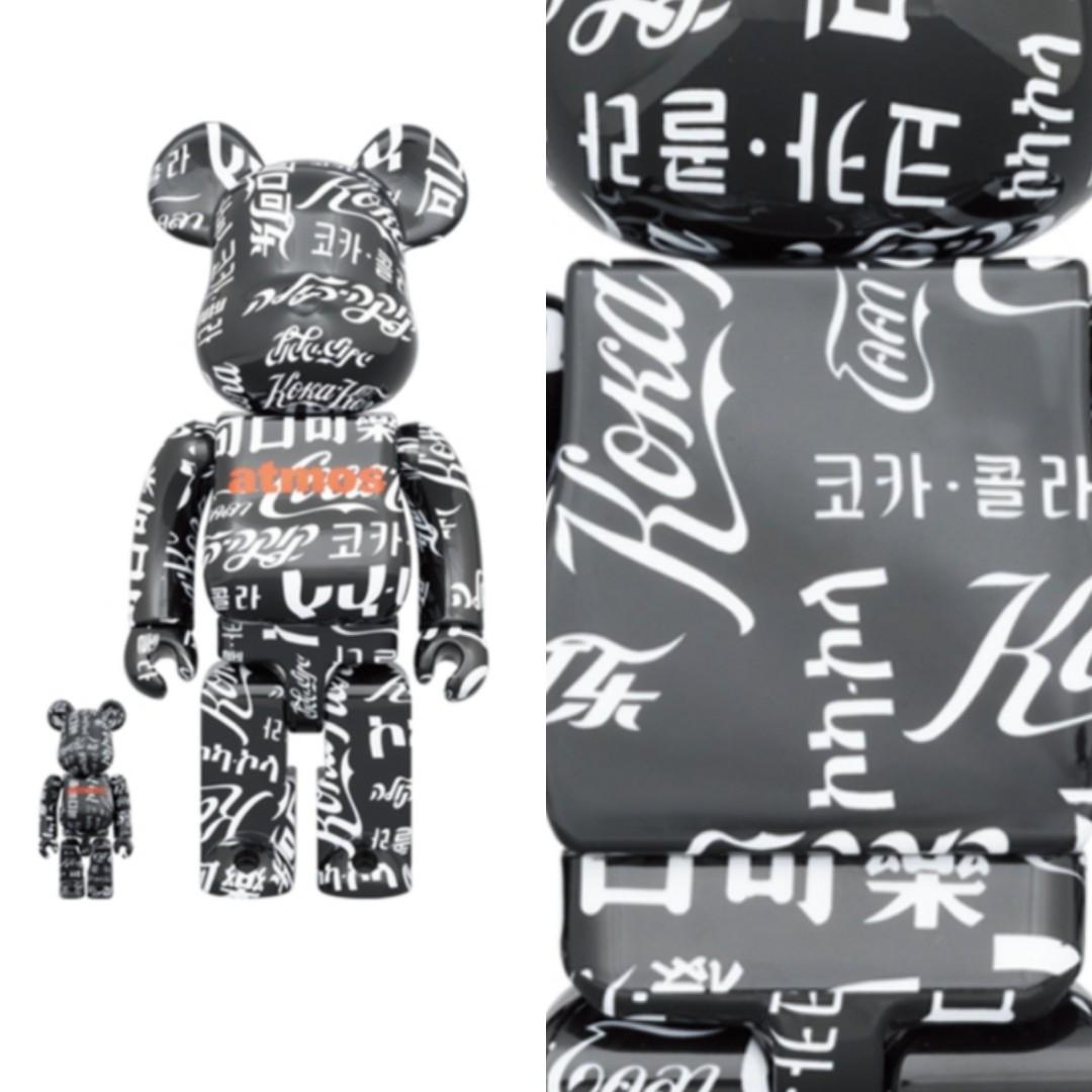 Bearbrick atmos Coca-Cola Type-6 400%+100%