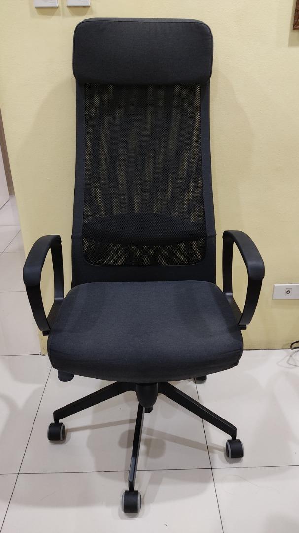 MARKUS Office chair, Vissle dark gray - IKEA