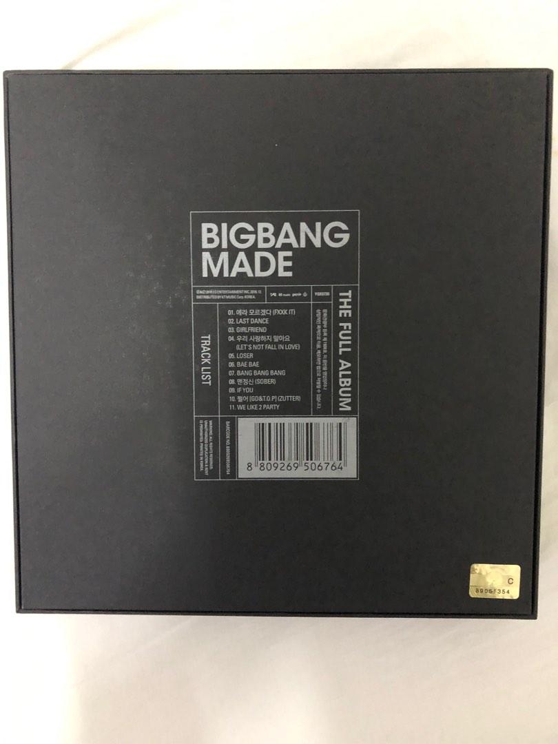 BIGBANG MADE ALBUM Group Version, Hobbies & Toys, Music & Media, CDs