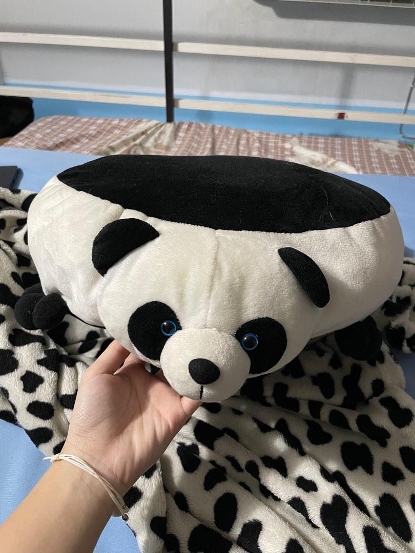 BLUE MAGIC panda pillow Furniture Home Living Home Decor