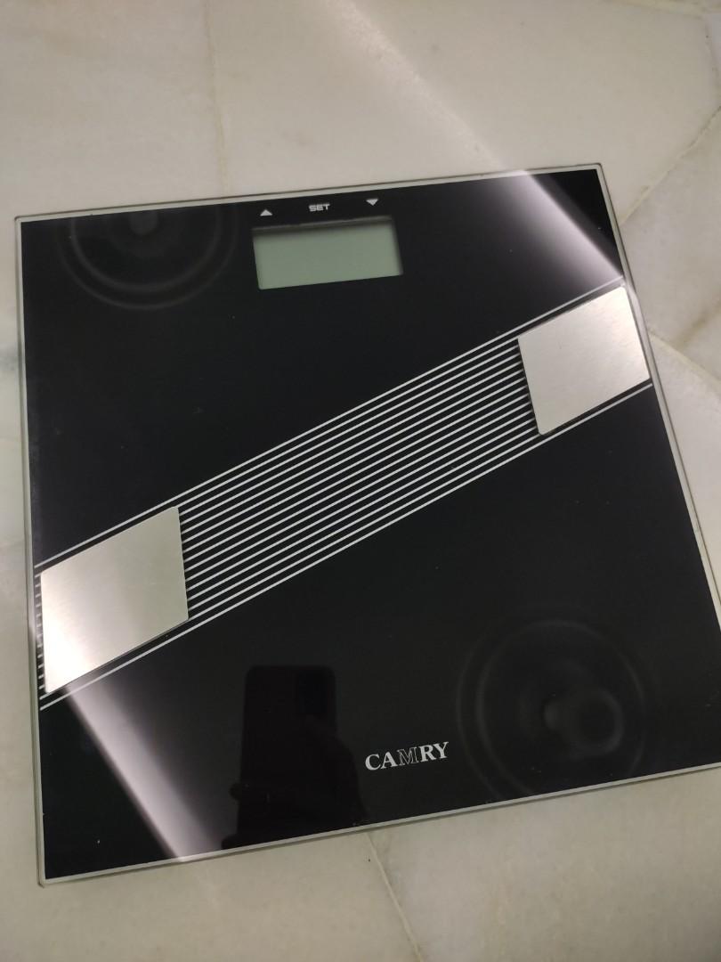 Body fat/ hydration monitor scale penimbang, Health & Nutrition, Health
