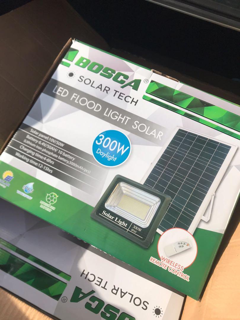 Bosca shop solar lights