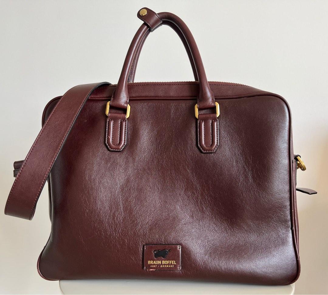 Braun Buffel Bag, Men's Fashion, Bags, Briefcases on Carousell