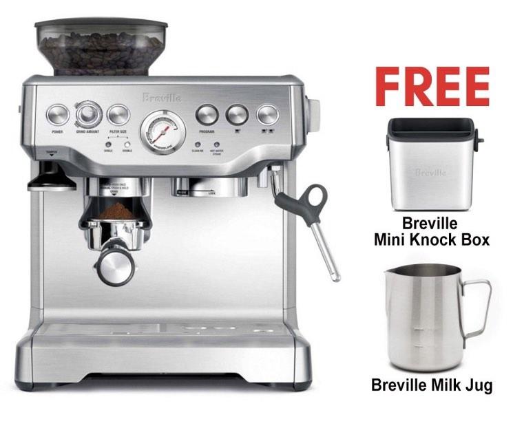 Breville Baristas Express BES 870 TV Home Appliances Kitchen Appliances Coffee Machines Makers on Carousell