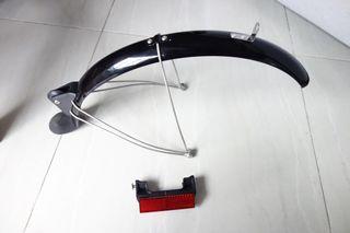 Brompton P-Line REAR Mudguard (Non-Rack Edition)