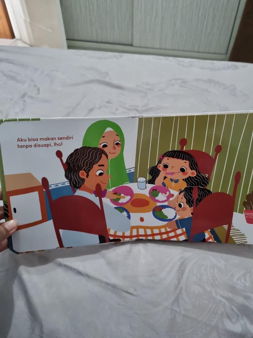 Buku Cerita anak Aku Bisa Makan Sendiri, Buku & Alat Tulis, Buku Anak