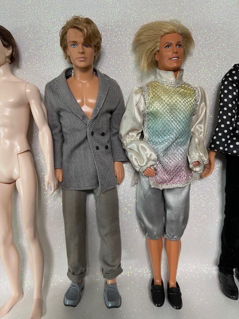 Bundle of Ken collectors / soldier/ Star Trek Barbie dolls