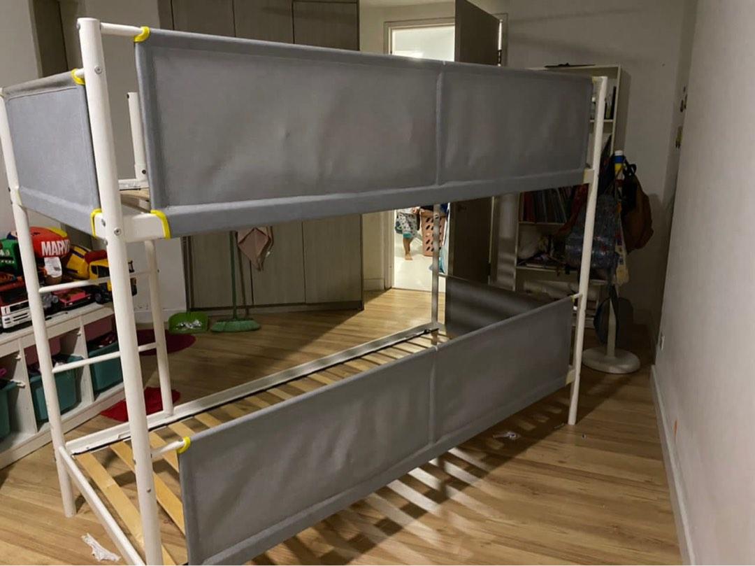 Bunkbed IKEA VITVAL, Furniture & Home Living, Furniture, Bed Frames