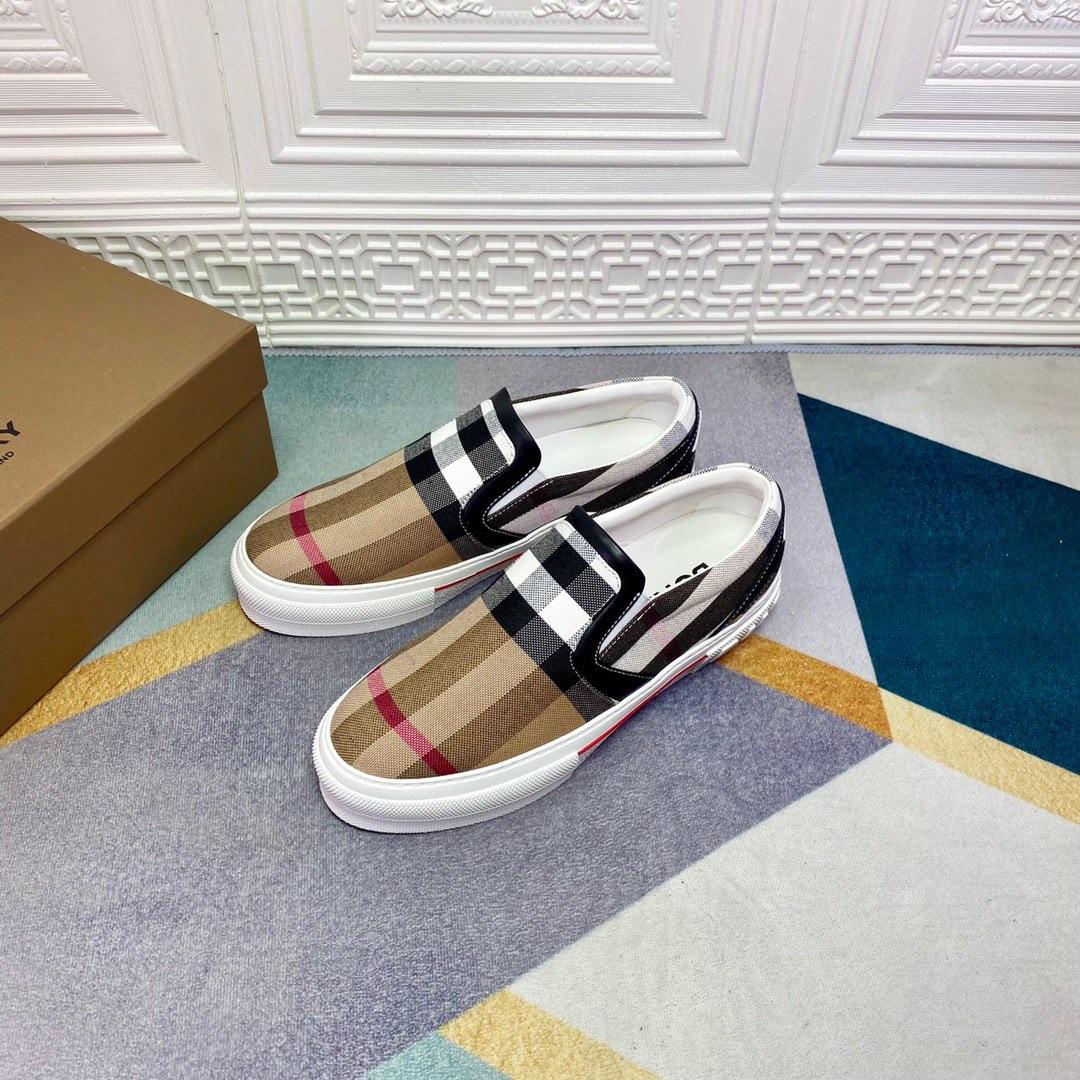 Burberry slip on sneaker deals