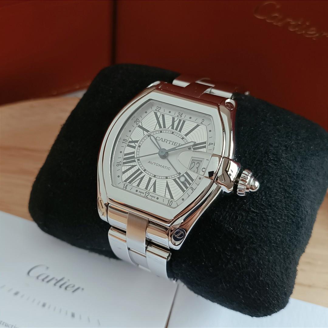 Cartier roadster clearance gmt xl