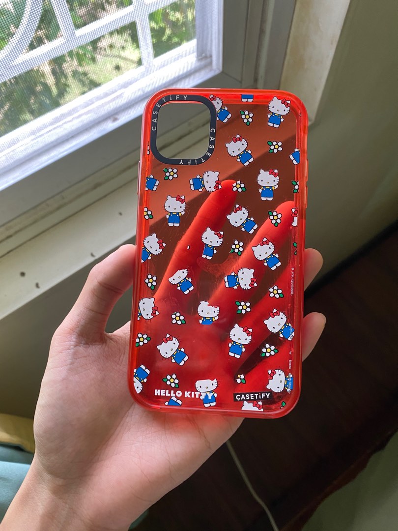 Casetify X hello Kitty iPhone 11 case authentic, Mobile Phones