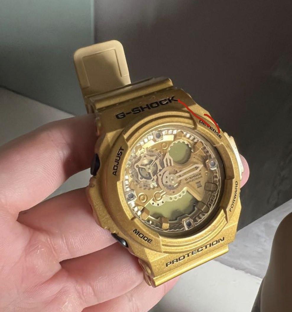 G shock cheap crazy gold