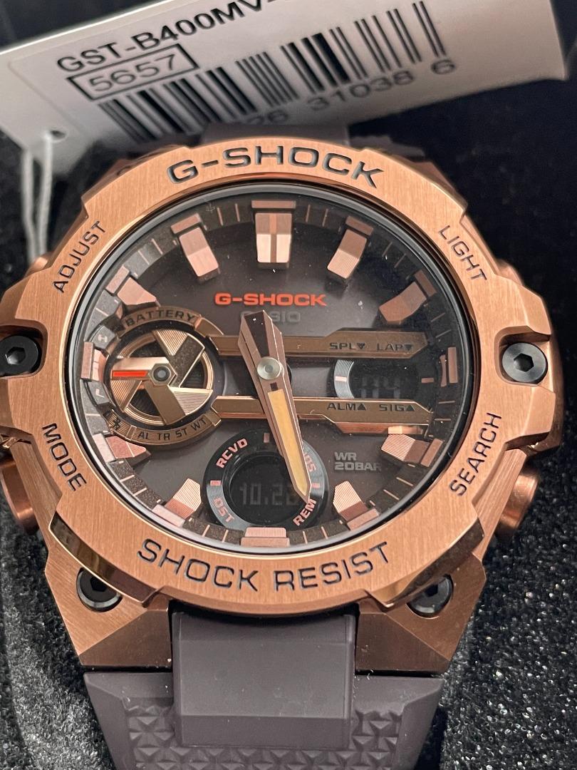 Casio G Shock Mars Concept Copper GST B400MV 5A