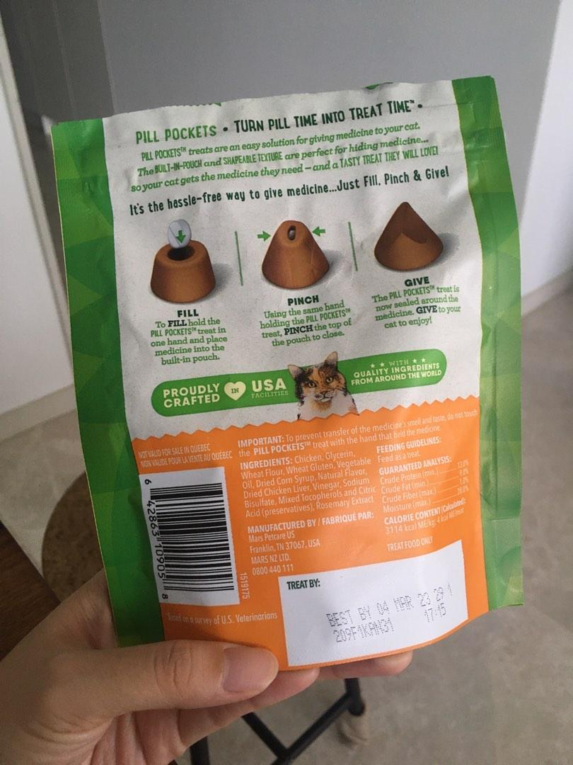 greenies Cat pill pockets Pet Supplies Pet Food on Carousell