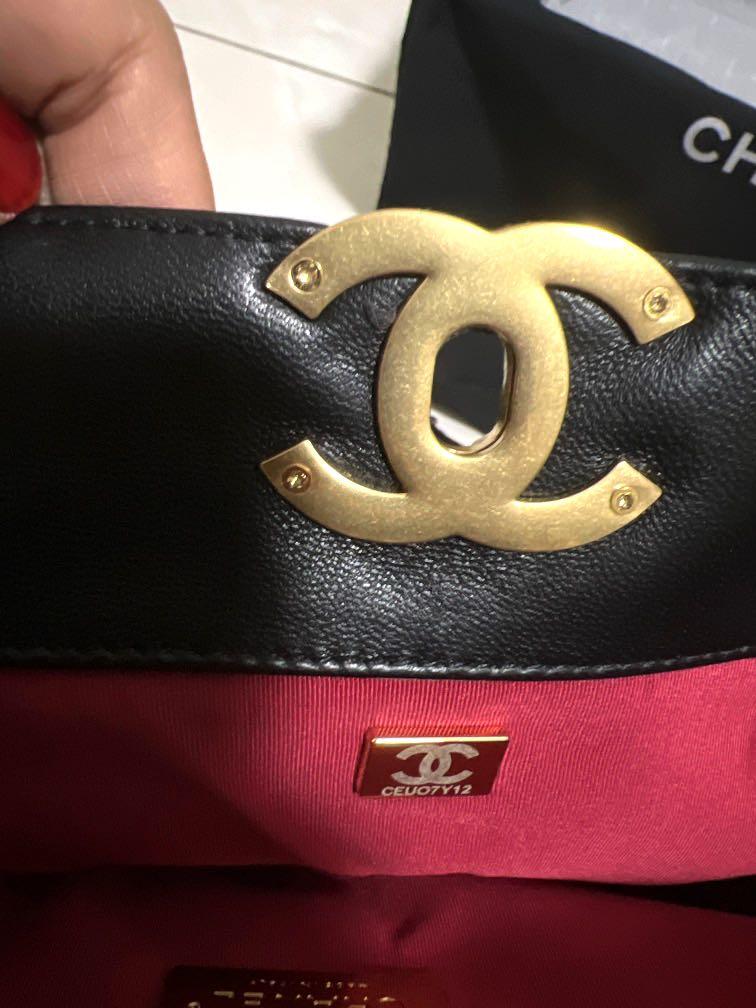 Chanel 19 shopping bag, Luxury, Bags & Wallets on Carousell