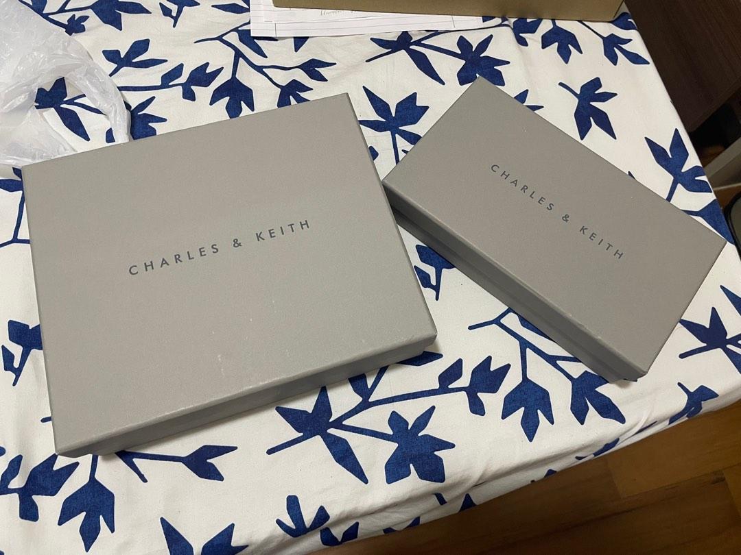 Charles & Keith boxes, Furniture & Home Living, Home Improvement