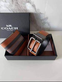 Coach Belt and wallet