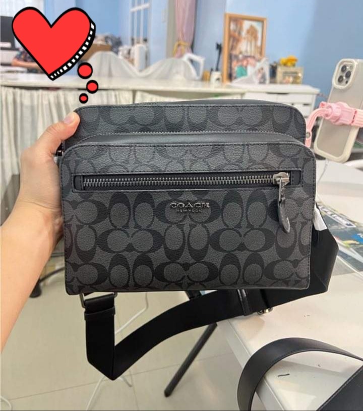 Coach west camera bag, Luxury, Bags & Wallets on Carousell