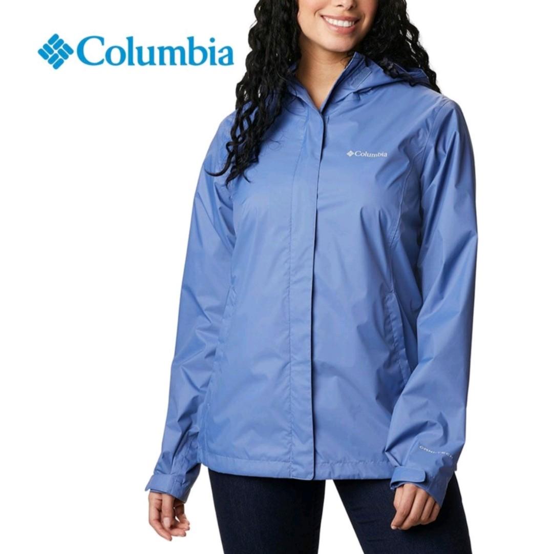 Veste Imperméable Columbia Fille - Arcadia Waterproof Breath - Taille XL - Bleue - Neuf Avec étiquettes