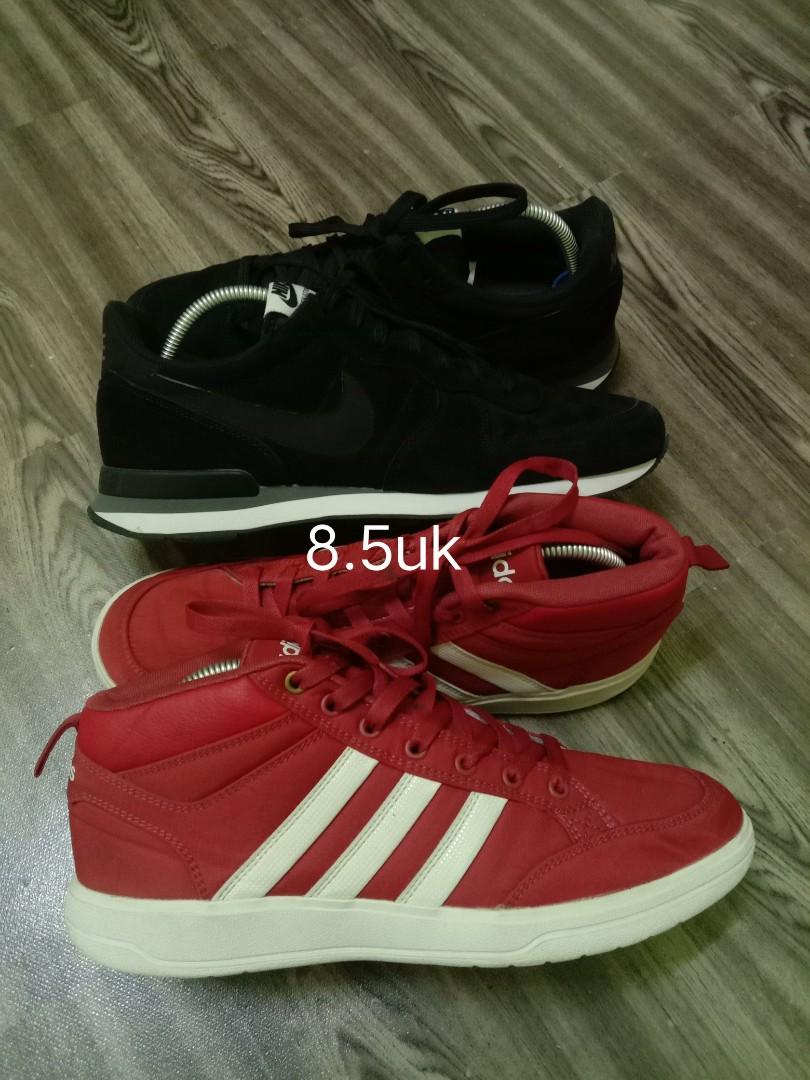 Adidas uk 8.5 to nike top