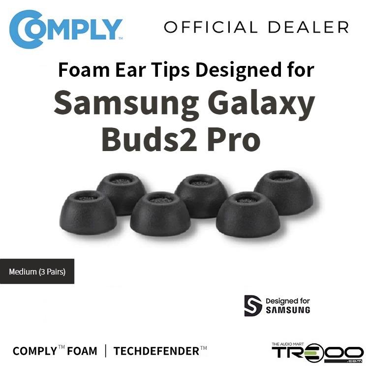 Official Comply TrueGrip Foam Eartips for Samsung Galaxy Buds2