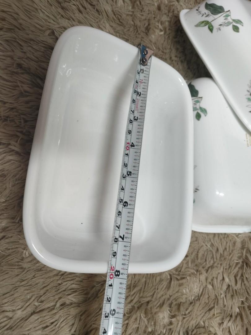 Corelle rectangular dish, Furniture & Home Living, Kitchenware