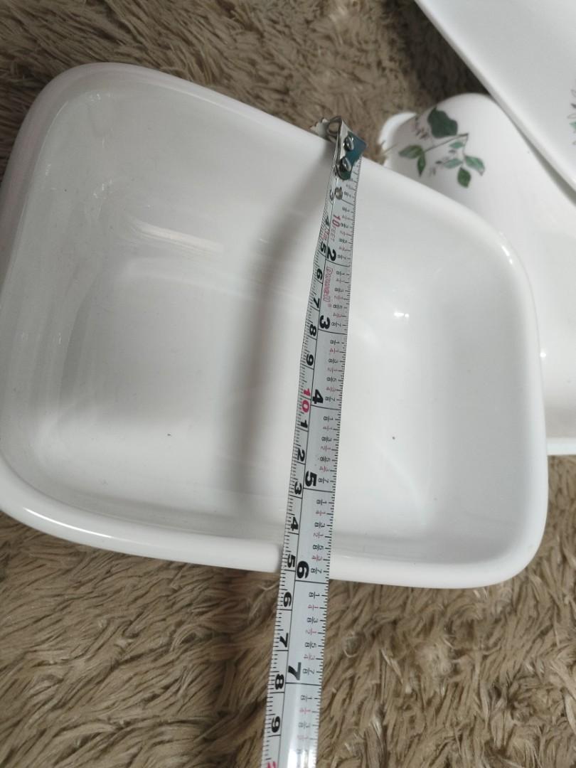 Corelle rectangular dish, Furniture & Home Living, Kitchenware
