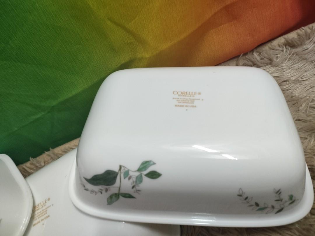 Corelle rectangular dish, Furniture & Home Living, Kitchenware