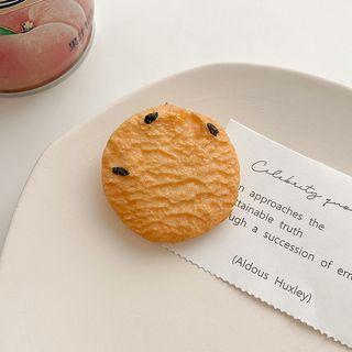 CUTE CHOCOLATE CHIP BISCUITS HAIR CLIP PIN SALES CLEARANCE FLEA BLESSING
