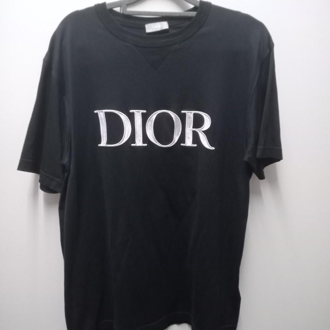 Dior Homme Black Technical Velvet Tshirt for Men  Lyst