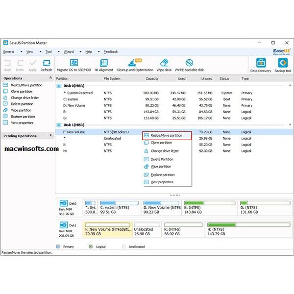 EaseUS Partition Master 16.8 LIFETIME (Download + Install), Computers