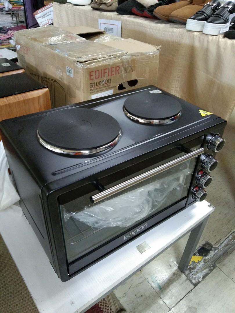 ELECTRIC OVEN W/ HOT PLATE 33L KOGAN, TV & Home Appliances, Kitchen Appliances, Ovens & Toasters