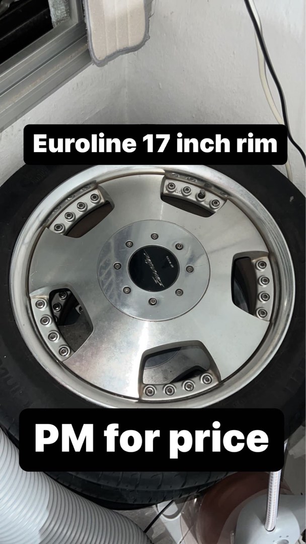 Euroline R17 Rims Euroline 17 inch , tyre have to change to a new one, Car Accessories ...