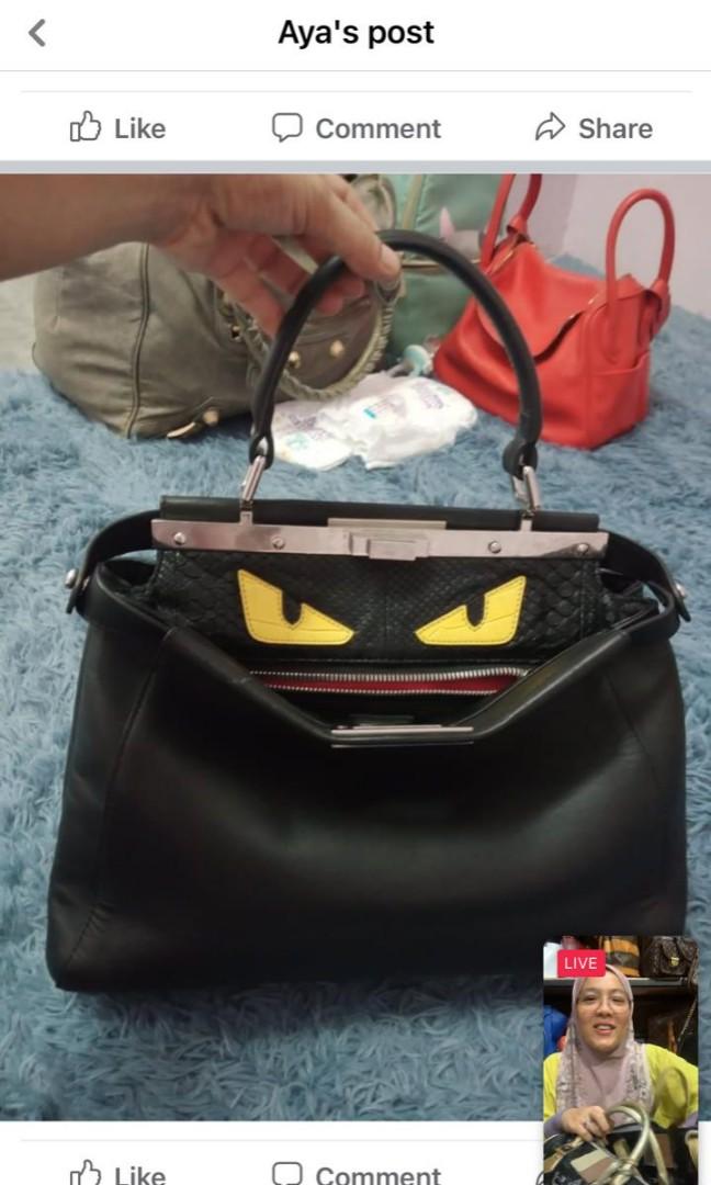 Fendi peekaboo monster