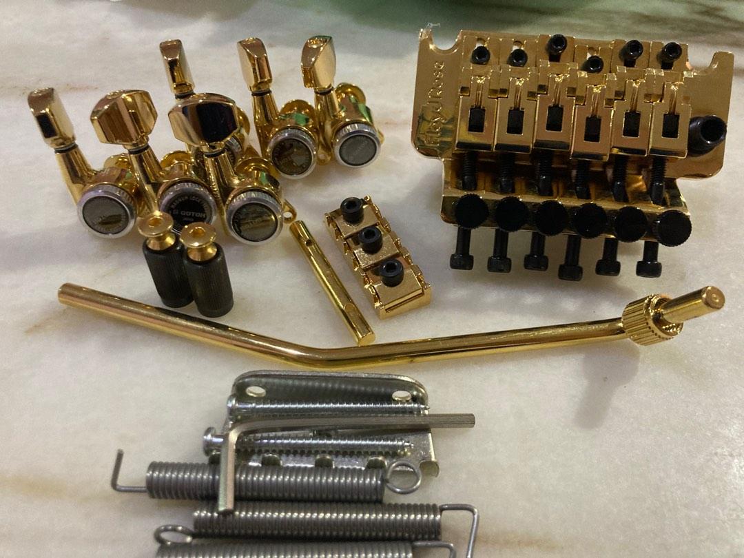 Floyd Rose 1000 Series Set + Gotoh Locking Tuner Set, Hobbies & Toys