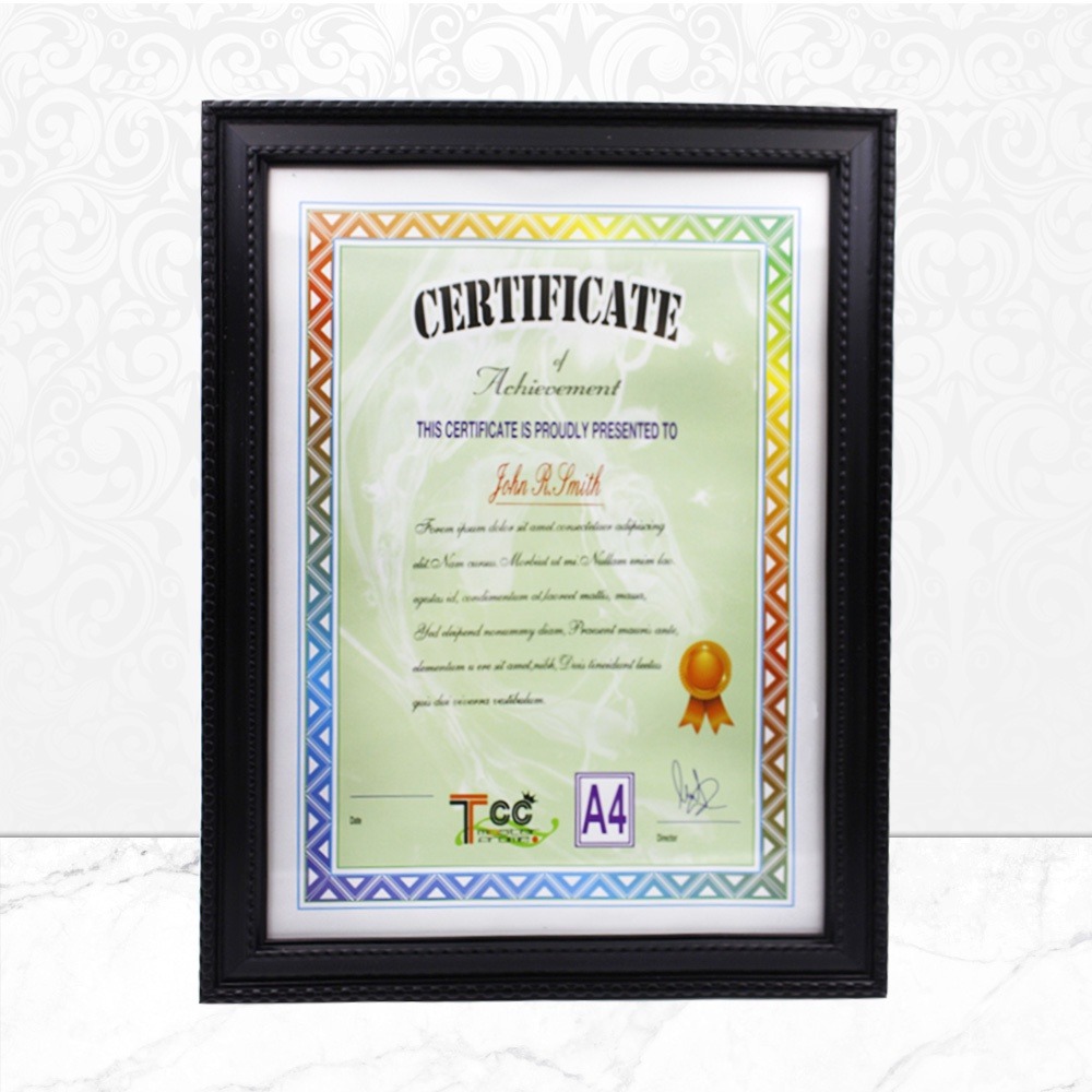 Frame Certificate Documents Frame Diploma A4 Legal Picture Frame Award