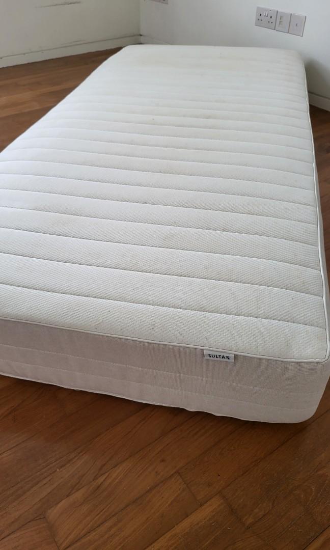 Free single bed IKEA Sultan mattress.. Collection this Tuesday, Furniture & Home Living