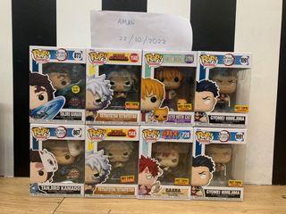 Funko pop animation Demon Slayer Naruto Fruit basket MHA