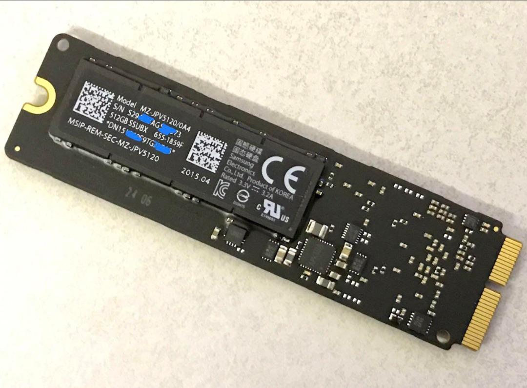 Genuine 512gb SSD original Upgrade for Macbook Pro 13" 15" Air 2013/2014/2015/2016/2017, Computers & Tech, Parts & Accessories, Computer Parts Carousell